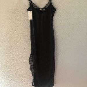 Melissa Molinaro MAE Satin Lace Dress